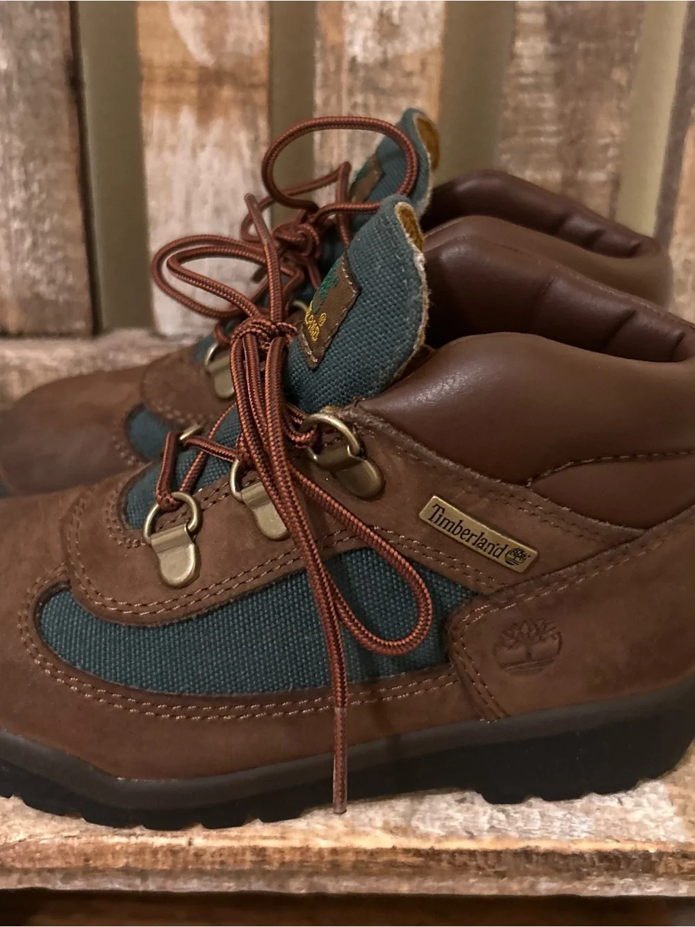 Timberland Kids Brown Hiking Boots Size 11